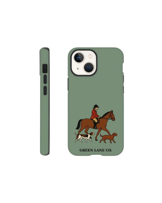 Horse and Hounds iPhone case
