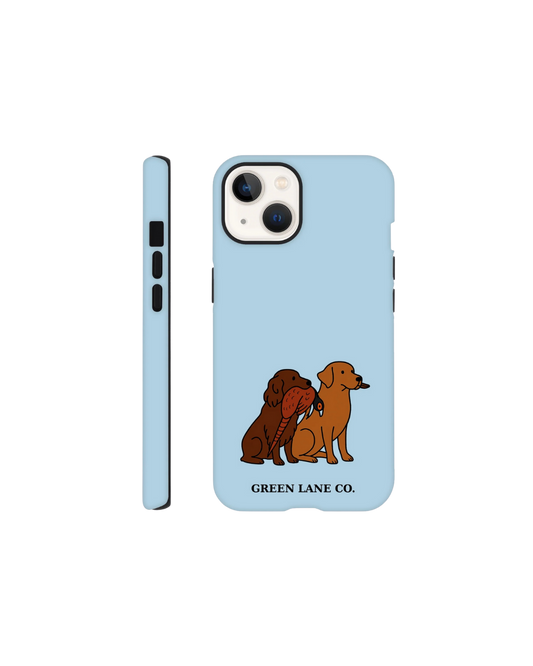 Spaniel and Lab Retrieve iPhone case