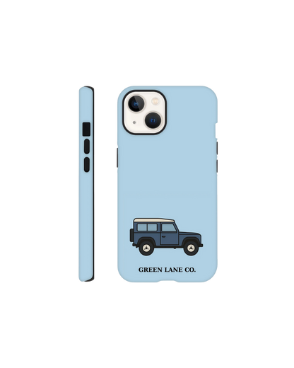 Blue Landy iPhone case