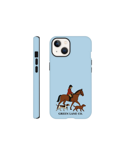 Horse and Hounds iPhone case
