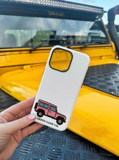 Pink Landy iPhone Case