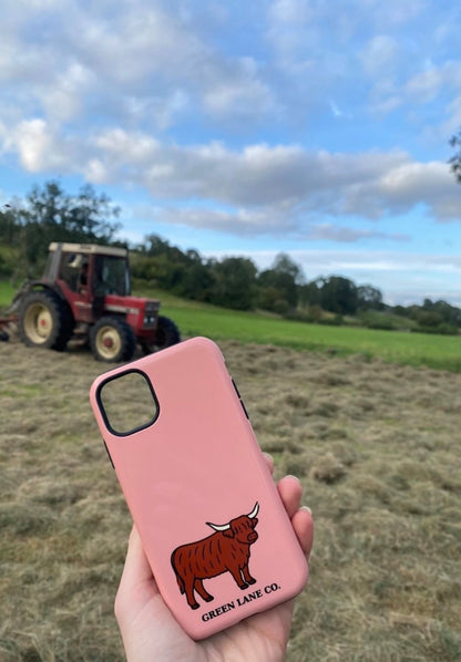 Highland Cow iPhone case