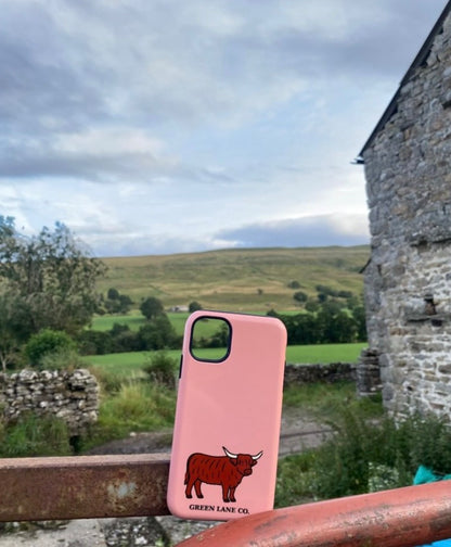 Highland Cow iPhone case