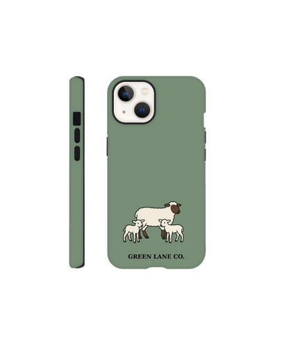Sheep and Lambs iPhone case