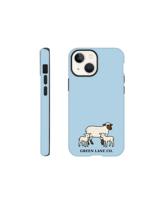 Sheep and Lambs iPhone case