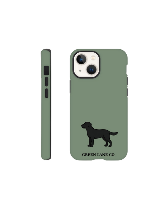 Black Lab iPhone case