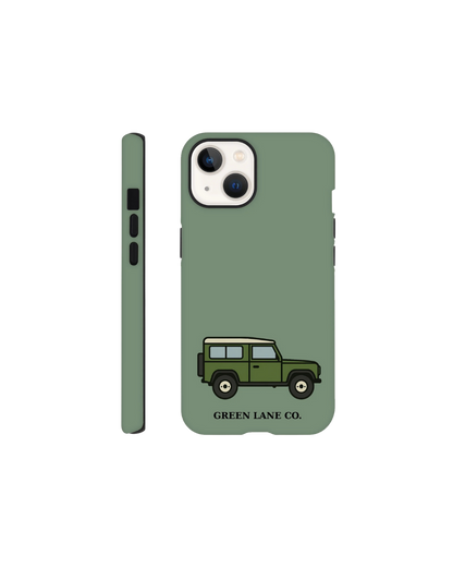 Green Landy iPhone case