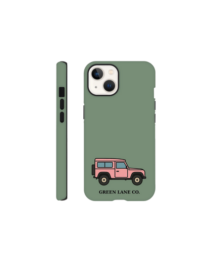 Pink Landy iPhone Case