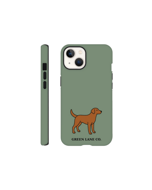 Red Lab iPhone case