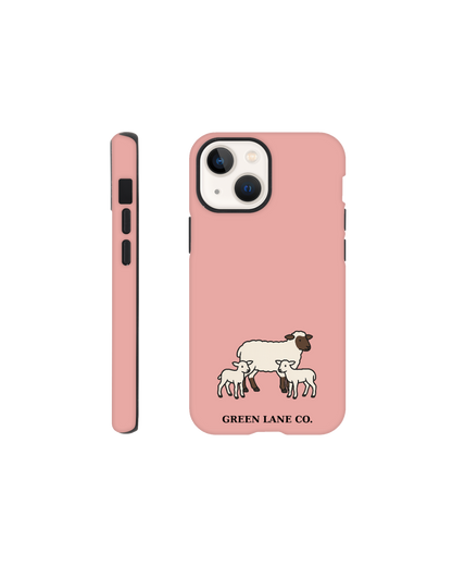Sheep and Lambs iPhone case