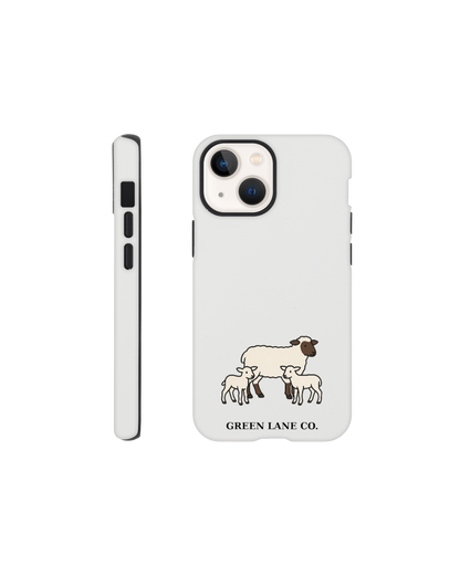 Sheep and Lambs iPhone case